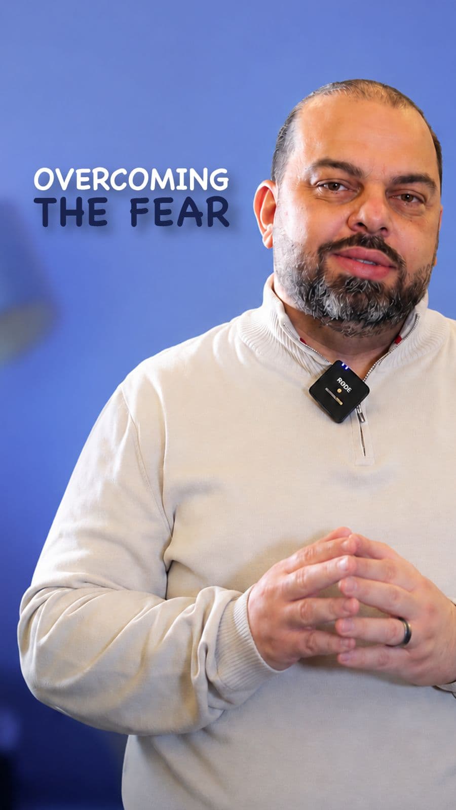 Dr. Mazen Alwani, Overcoming the fear